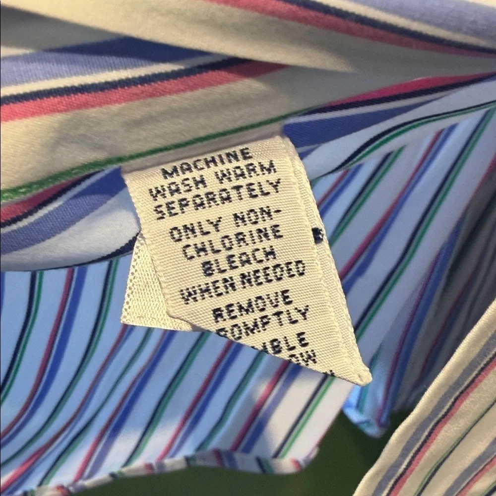 Polo by Ralph Lauren Men's Pastel Striped Shirt